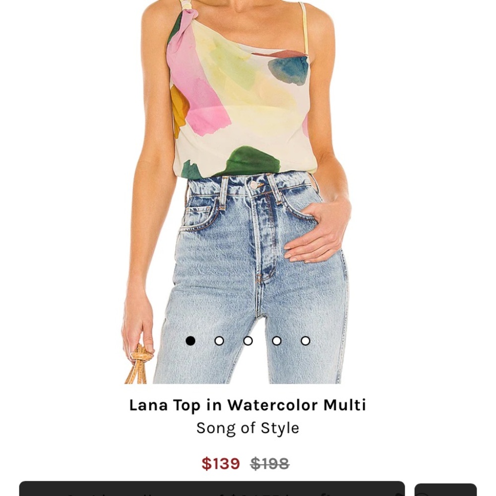Song of style Lana top